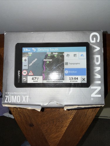 Garmin Zumo XT Motorbike Motorcycle GPS SAT NAV 5.5” HD Screen EUROPE MAPS 