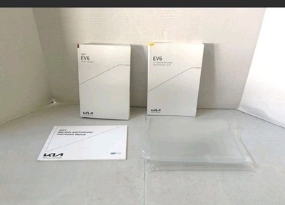 2024 KIA EV6 OWNERS MANUAL OPERATORS USER GUIDE BOOK WITH CASE OEM 