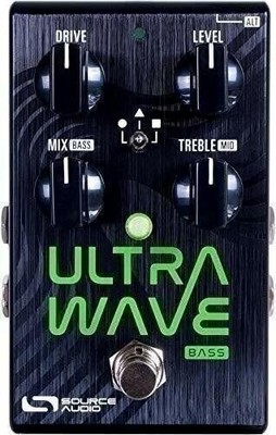 Source Audio Ultrawave Multiband Bass overdrive+tremolo effects Processor Pedal