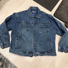 VTG VINTAGE Pendleton High Grade Western Wear Denim 82 Wool Jacket L
