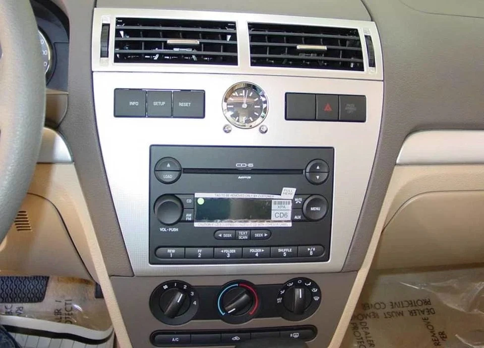 Radio Apple Carplay GPS WIFI con cámara Android 13 navegación para Ford Fusion 2006-2009 Foto 2 de 4