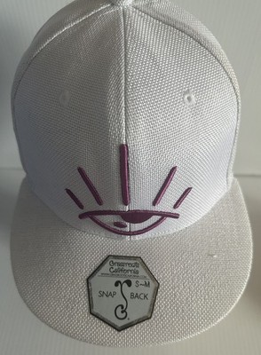 Grassroots California Kings Garden Cap SnapBack White And purple S-M