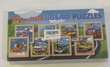 8 Pack Wooden Jigsaw Puzzles for Toddlers Baby Kids 3 4 5 Yrs