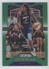 2020 Panini Prizm WNBA Green Prizm Jessica Breland #17 0u46