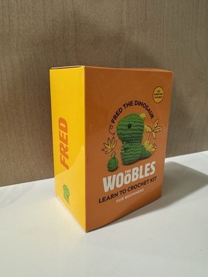 The Woobles Zero to Hero Fred the Dino Dinosaur Crochet Kit New Unopened