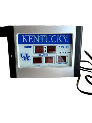 University Of KY Clock/ Calendar/Thermometer