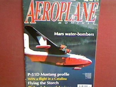 P-51 D Mustang profile. - in : Aeroplane monthly - April 1994. Riding, Richard T