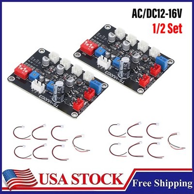 DB Amplifier Chassis VU Level Meter Driver Board With Adjustable Backlight 1/2X