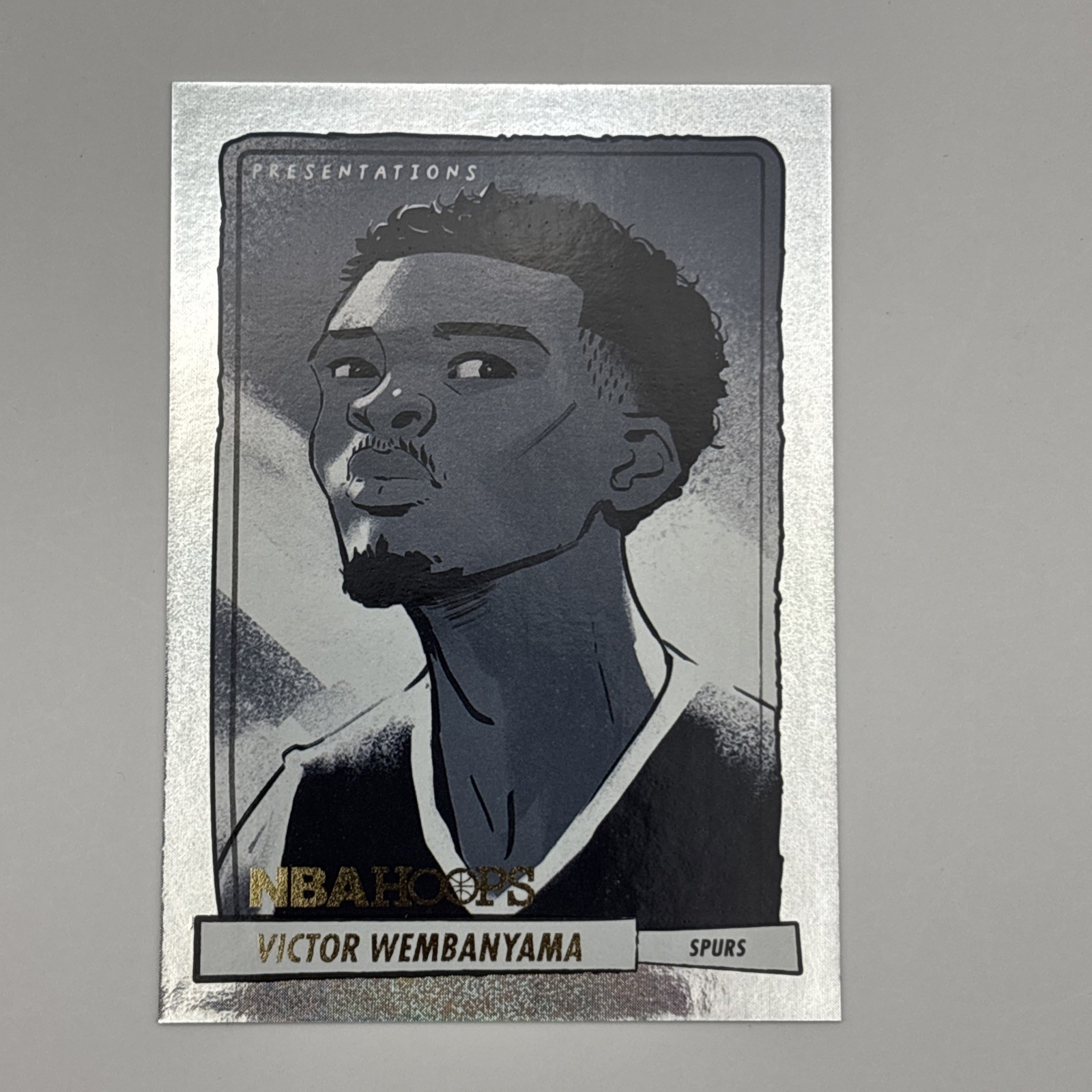 2023 Panini Hoops Victor Wembanyama Presentations Case Hit (RC) Rookie Card