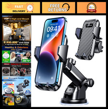 2026 Ultimate Car Phone Mount - 85 lbs Suction, Military-Grade Holder for iPhon