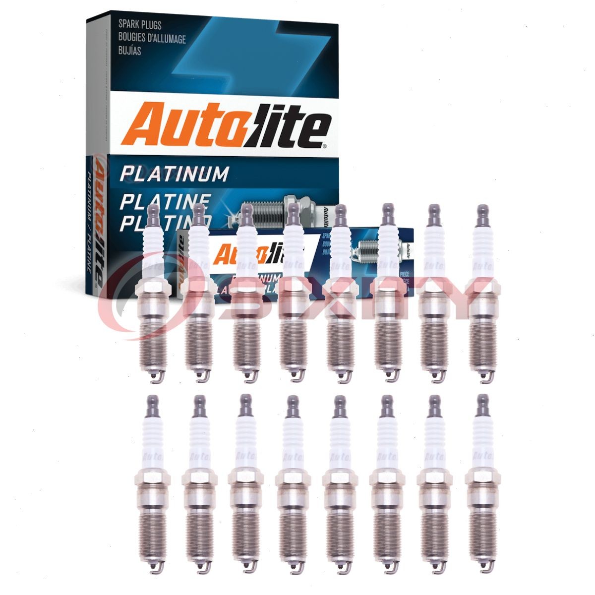 16 pc Autolite Platinum Spark Plugs for 2005-2010 Jeep Grand Cherokee 5.7L tc