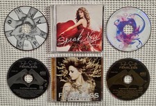 TAYLOR SWIFT Fearless Platinum Speak Now Target BIG MACHINE 3CD 1 DVD Poster EX