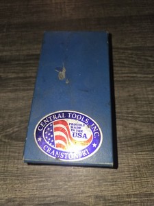 Central Tools 4345 – Dial IndicatorRange: 0-1” (.001") Lug Back 3/8” Shank