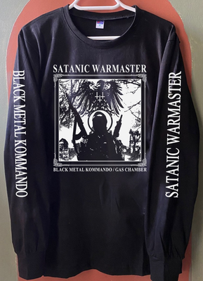Satanic Warmaster - Black Metal Kommando – LONGSLEEVE - Tshirt