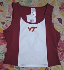 ZOOZATZ Womens Virginia Tech hokies Sports Br...