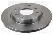 2x Bremsscheibe NK 201926 für 206 PEUGEOT XSARA 306 7B N3 N5 SW CITROËN 2A 2E 7A