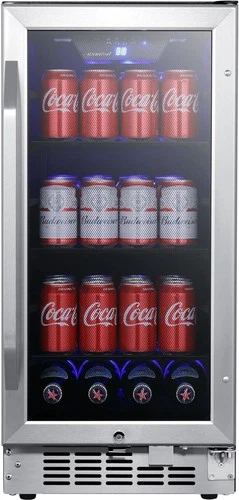 EdgeStar CBR902SG 15"W 80 Can Built-In Beverage Cooler - Stainless Steel - Picture 12 of 12