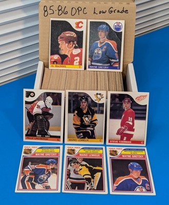 1985-86 O-Pee-Chee Hockey Complete Set  Low-Mid Grade Mix ..Mario Lemieux Rookie