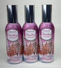 3x Bath  Body Works Strawberry Snowflakes Concentrated Room Sprays SOLD OUT HTF