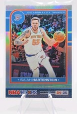 2024-25 Panini Nba Hoops - Isaiah Hartenstein #139 Premium Edition Silver Prizm