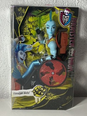Monster High 2015 Finnegan Wake monsterkrasser Rollstuhlfahrer OVP neu selten
