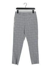 Uniqlo Women's Suit Trousers M Grey Polyester