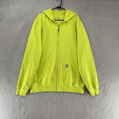 Yellow Carhartt Hi Vis Fr Hoodie Carhartt Hoodie Mens Large Tall