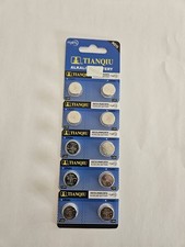 Fast Shipping-10 PK- Tianqiu Watch Batteries--Ag13/LR44-LR927-SR57- -- 2027