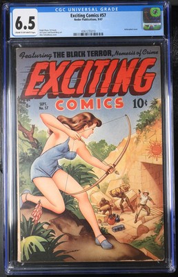 Exciting Comics (1947 Nedor) # 57 CGC: CGC 6.5 (4361235010)