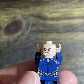 Lego Superman Minifigure Man of Steel - Dark Blue Suit  