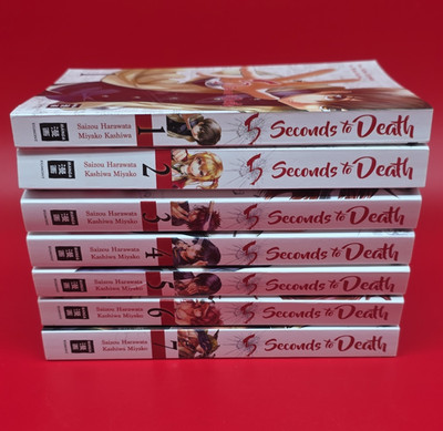 Egmont Manga 5 Seconds to Death Manga Lot Band 1-7 Deutsch Taschenbuch Harawata