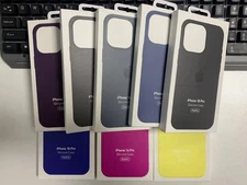 Original MagSafe Silicone Magnetic Case For iPhone 16 Pro Max 6.7'' 16 6.1''