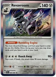 Revavroom 065/091 Paldean Fates Holo Rare