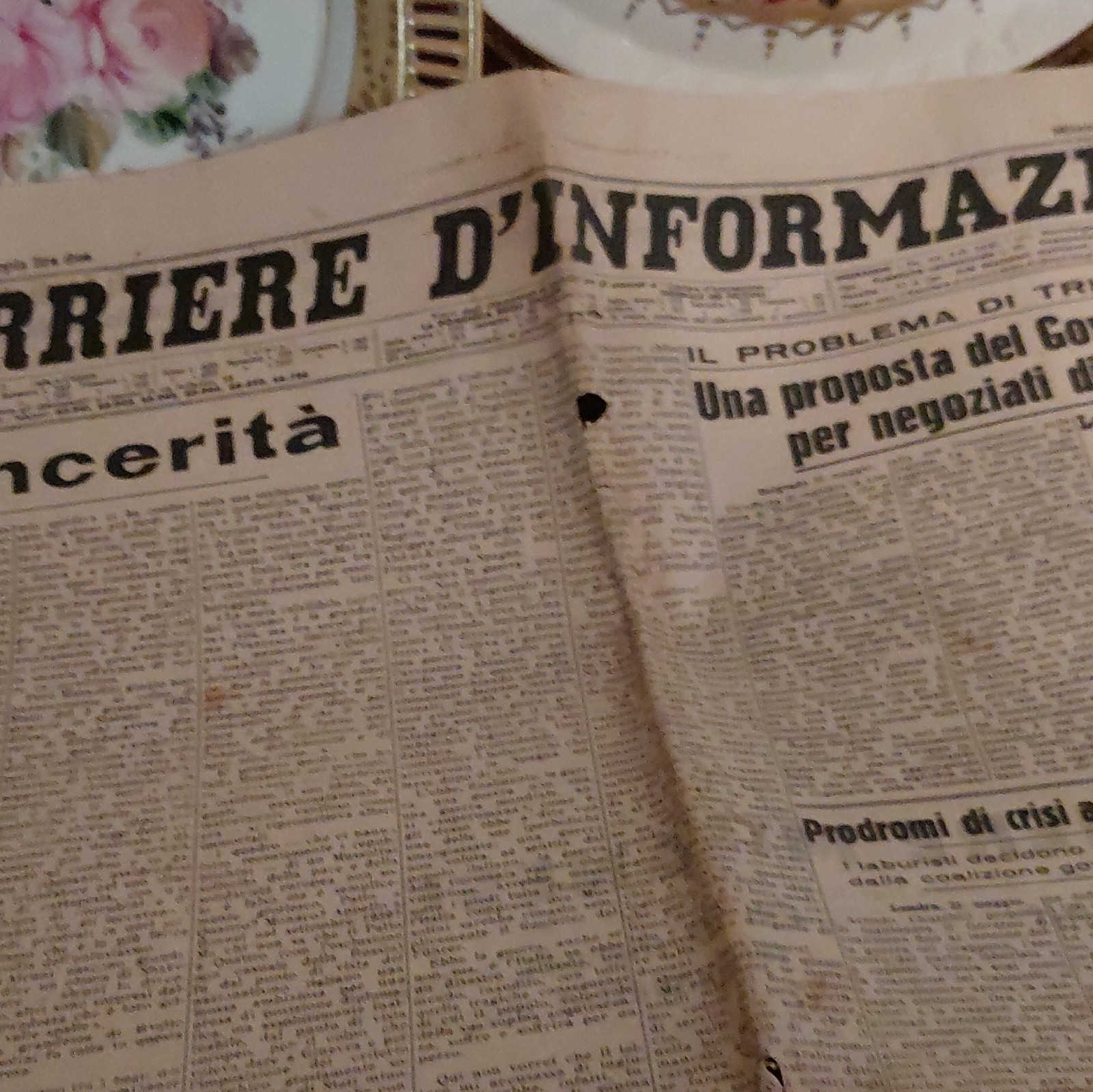 Corriere d’Informazione Giornale d’Epoca Milano Martedì 22 Maggio 1945