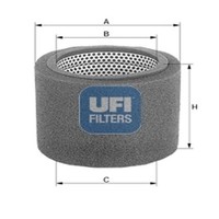 UFI Luftfilter Filtereinsatz FüR Peugeot 205 I Cabriolet 1.9 Cti 1.6 CTI
