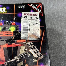 Lego 6889 System Space Spyrius Recon Robot  Set W/ Mini Figure Box And Manual