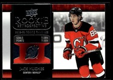 2020-21 Upper Deck Rookie Retrospective Jack Hughes New Jersey Devils #RR-13