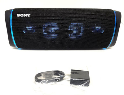 Sony SRS-XB43 Portable Bluetooth Speaker - Party Lights OEM Charger - Cosmetics5