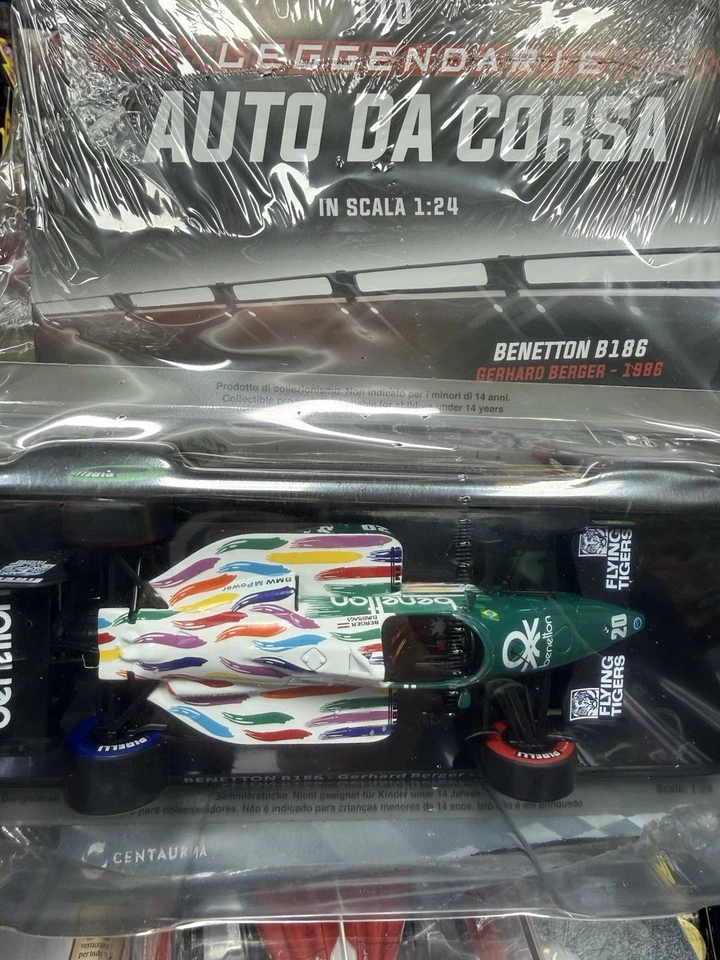 Leggendarie Auto Da Corsa Benetton Berger - Immagine 3 di 3