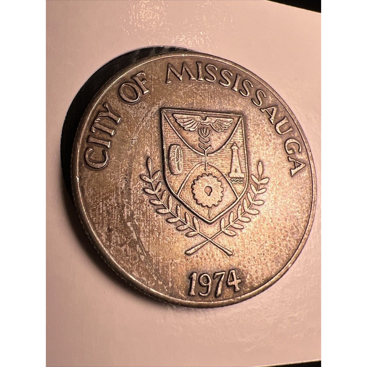 1974 Mississauga Ontario Streetsville $1 trade Token Coin 60K