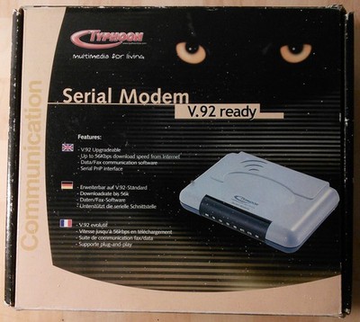 Typhoon Serial Modem | V.92 ready