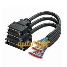 CN14/20/26/36/50P SCSI Servo Connection Cable Single End W/ Numbered Terminals