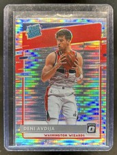 2020-21 Panini Donruss Optic Deni Avdija Silver Pulsar RC Rated Rookie #159