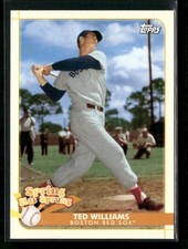Ted Williams 2020 Topps Opening Day Spring Has Sprung #SHS-3 Boston Red Sox