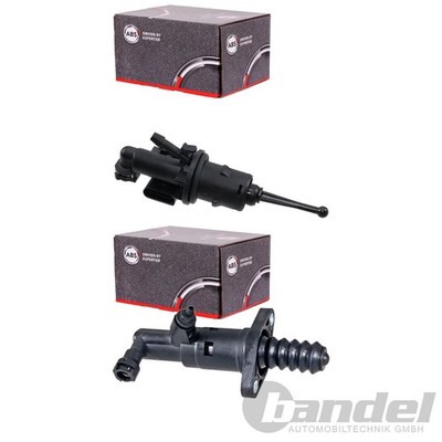 2xABS NEHMERZYLINDER+GEBERZYLINDER KUPPLUNG passend für VW GOLF 5 6 TOURAN MQ250