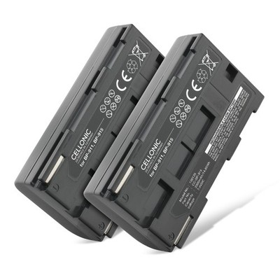 2x Akku für Phase One P25 plus 2000mAh