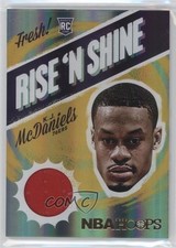 2014-15 NBA Hoops Rise 'N Shine Memorabilia KJ McDaniels #27 1r5