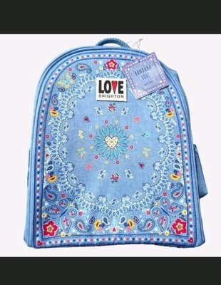 Brighton Bandana Love Back Pack NWT