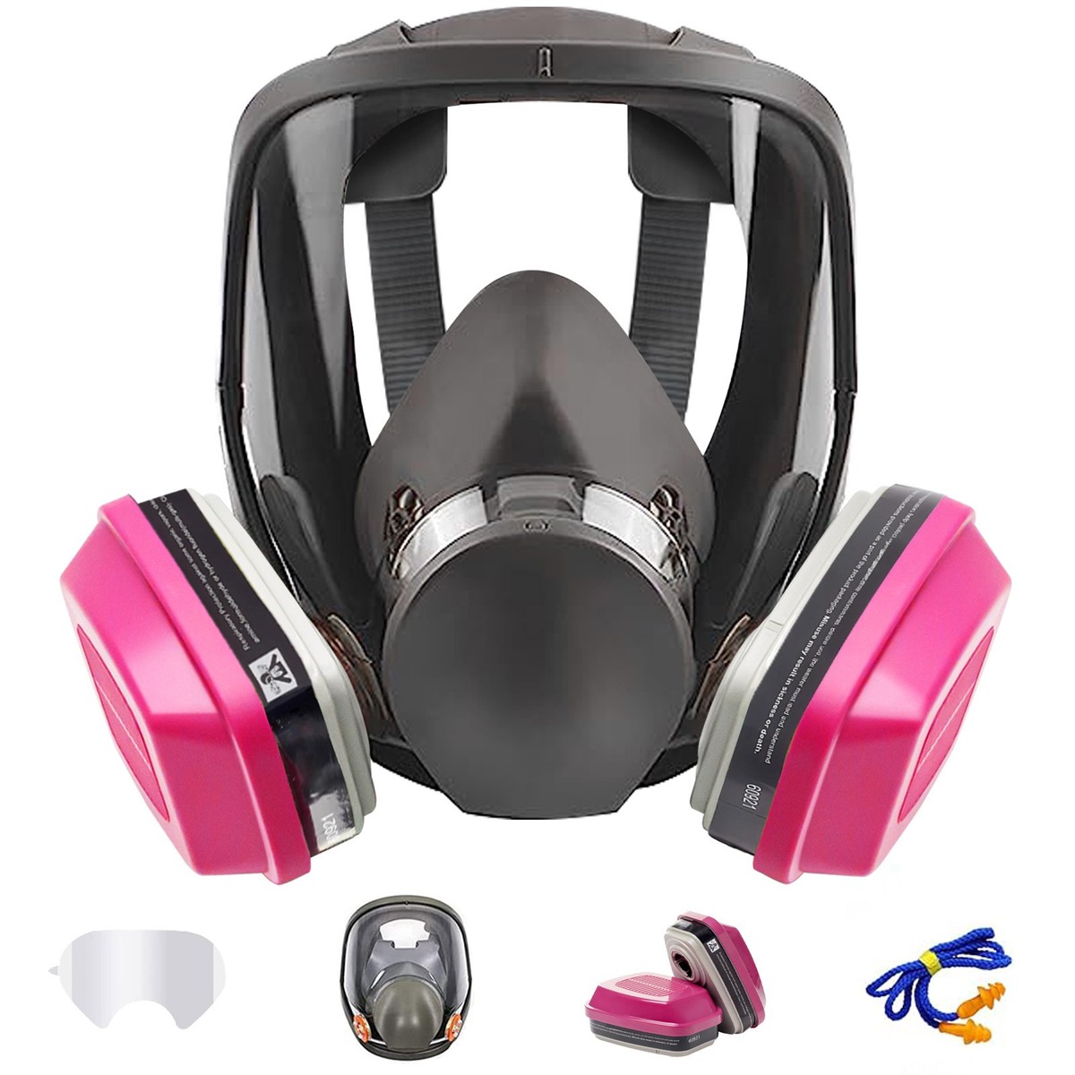 Gas Masks Survival Nuclear and Chemical, Gas Mask 60921 Activated