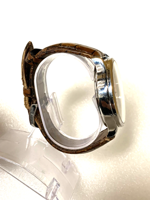 Movado Circa 35.1.14.1184 Chronograph 42mm White Dial Brown